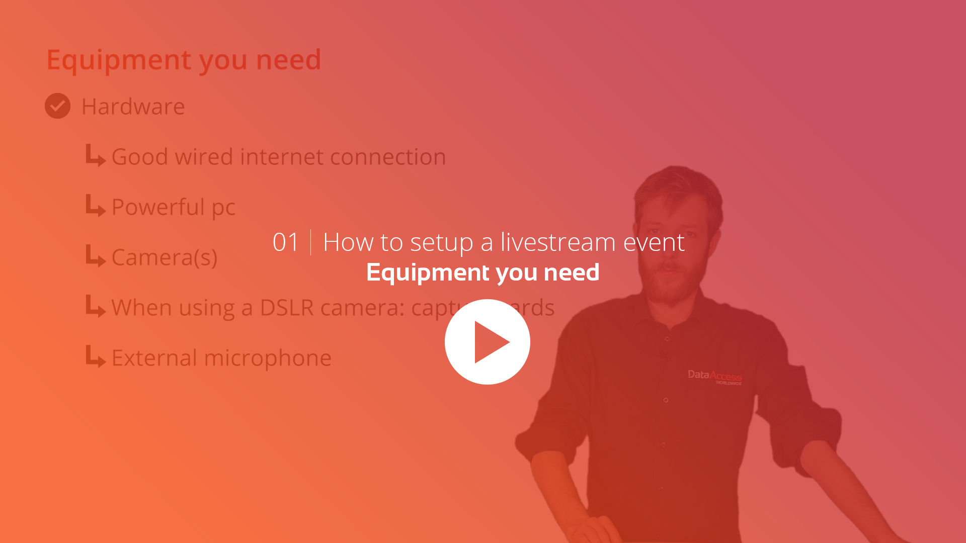 DFLC Lesson - Equipment you need