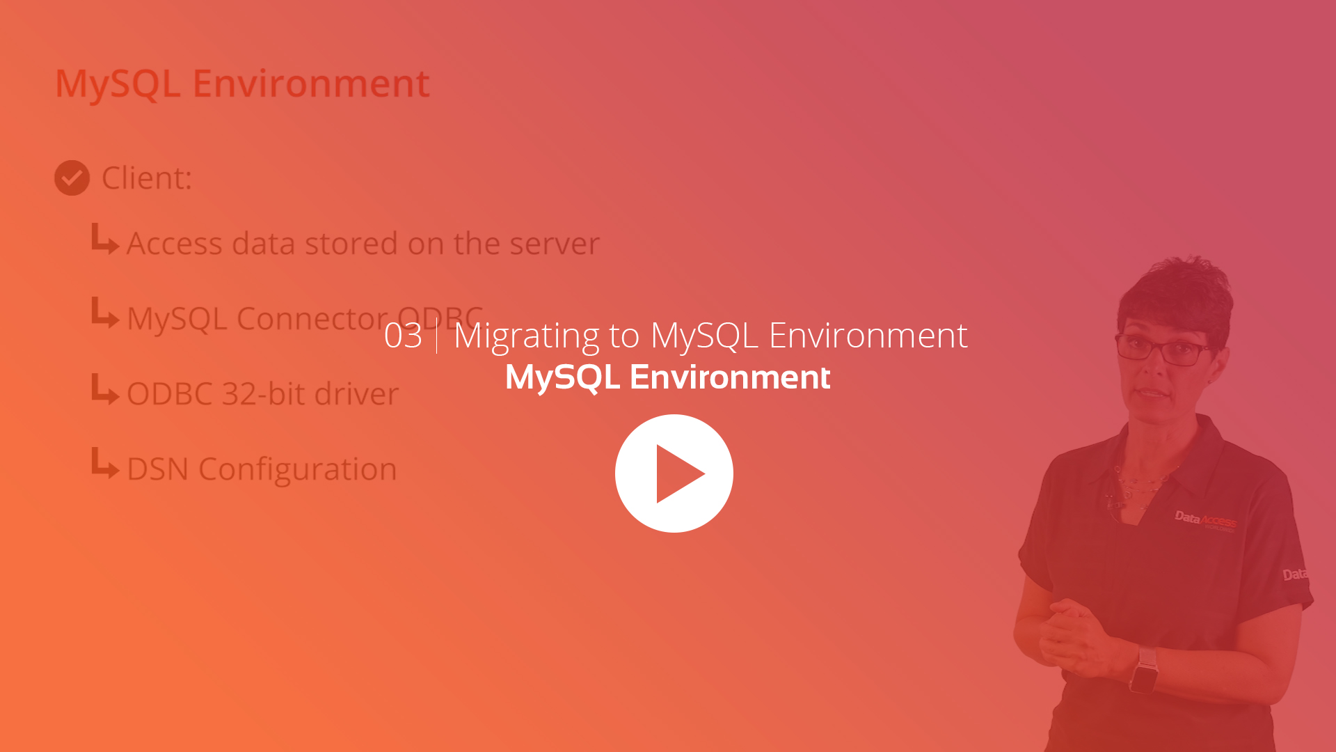 DFLC Lesson - MySQL Environment